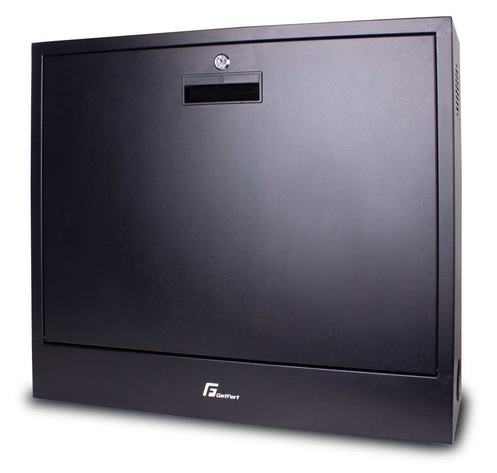 Image of Obudowa Rack CCTV Getfort 2U (łatwy dostęp) 600*540*210mm Czarna VESA