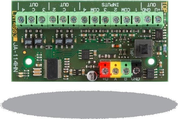 Image of JA-114HN Magistralowy moduł 4 wejścia/ 4 wyjścia