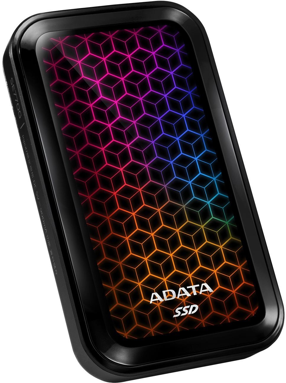 Image of DYSK ZEWNĘTRZNY ADATA SSD SE770G 512G USB3.2-A/C RGB