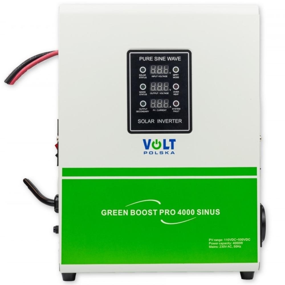 Image of Przetwornica solarna VOLT POLSKA GREEN BOOST PRO 4000 SINUS (110-500VDC)