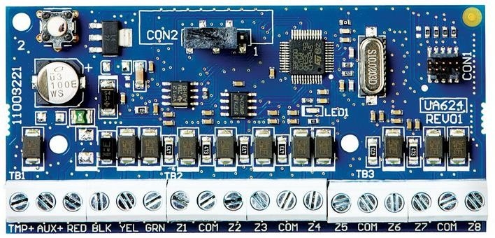 Image of DSC Moduł rozszerzeń linii NEO 8 zone expand module HSM2108