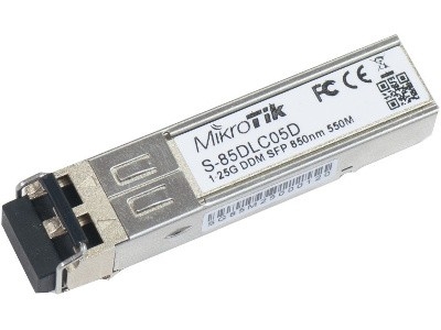 Image of MODUŁ SFP MIKROTIK S-85DLC05D 1.25G MM 550m 850nm