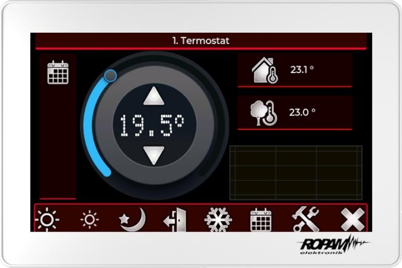 Image of ROPAM PANEL DOTYKOWY 7" TPR-7W