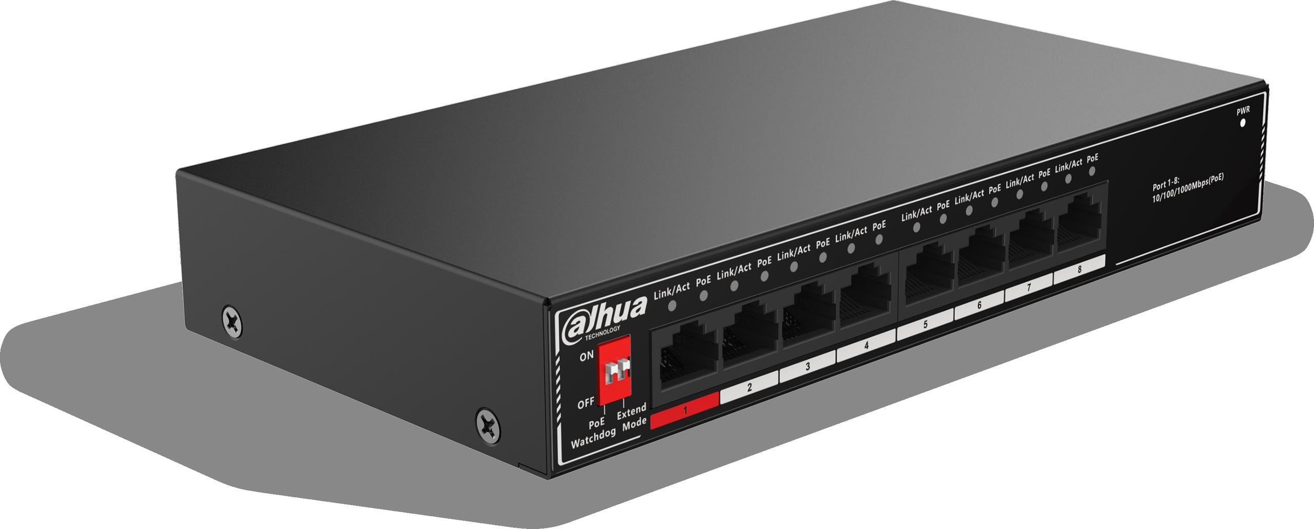 Image of SWITCH DAHUA SG1008P