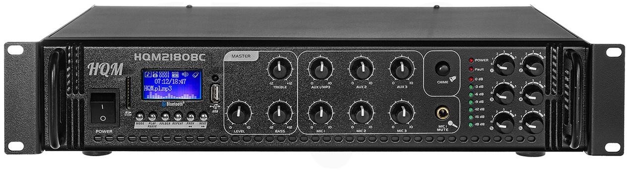 Image of WZMACNIACZ HQM2180BC RADIO FM/MP3/BLUETOOTH 180W
