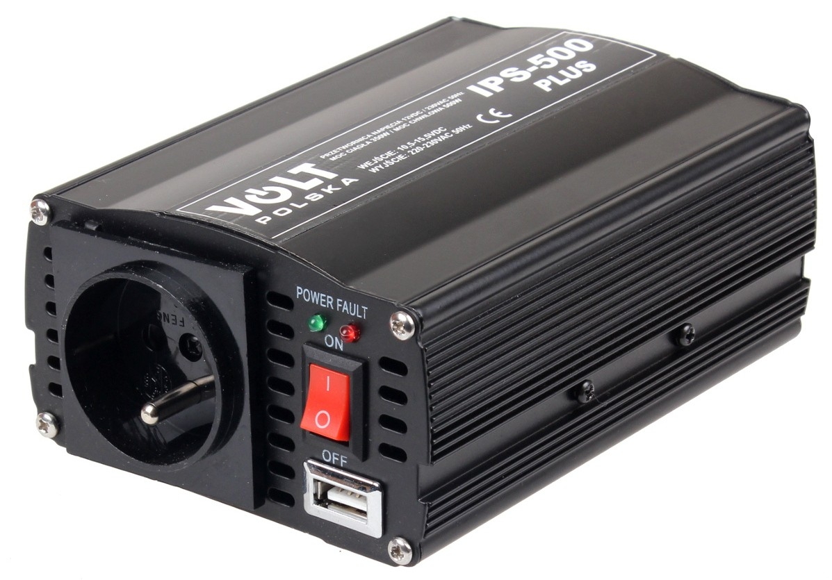 Image of PRZETWORNICA VOLT POLSKA IPS-500 PLUS 12V / 230V 350/500 W