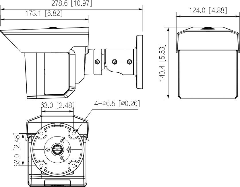 Image of Kamera IP Dahua IPC-MFW5241T2-E3-ASE-0360/1200/2500B