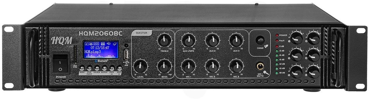 Image of WZMACNIACZ HQM2060BC RADIO FM/MP3/BLUETOOTH 60W
