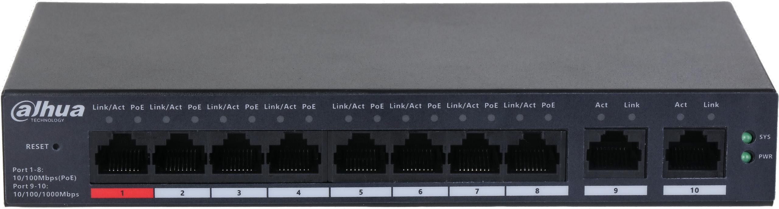 Image of SWITCH DAHUA CS4010-8ET-110