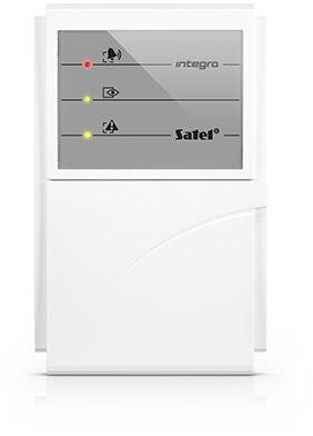 Image of SATEL Klawiatura strefowa (białe podświetlenie) INT-S-W