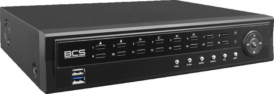 Image of Rejestrator IP BCS Ultra BCS-U-NVR1602-A-4K-8P(6TB)