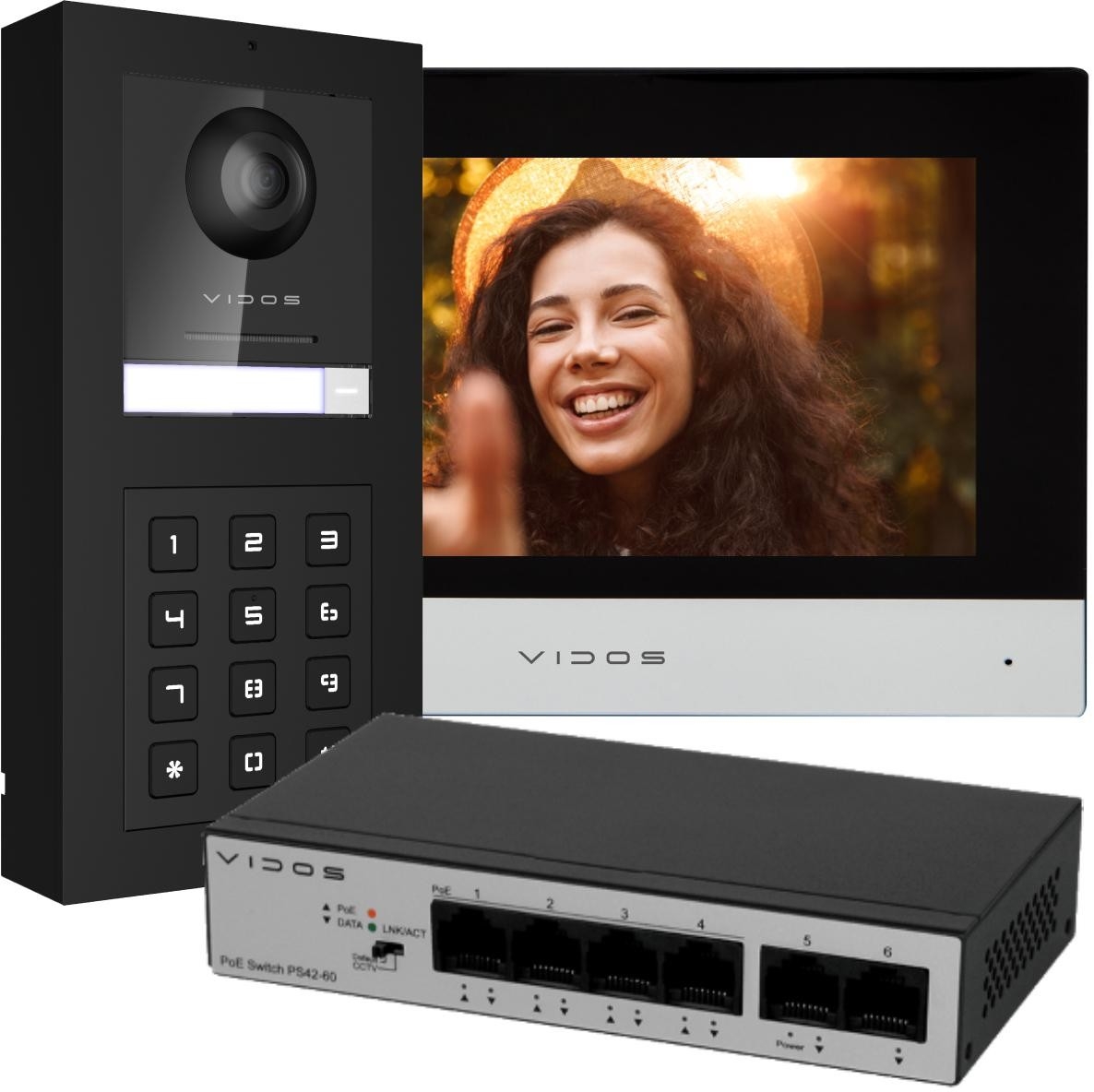 Image of Wideodomofon IP VIDOS ONE X160/M2010