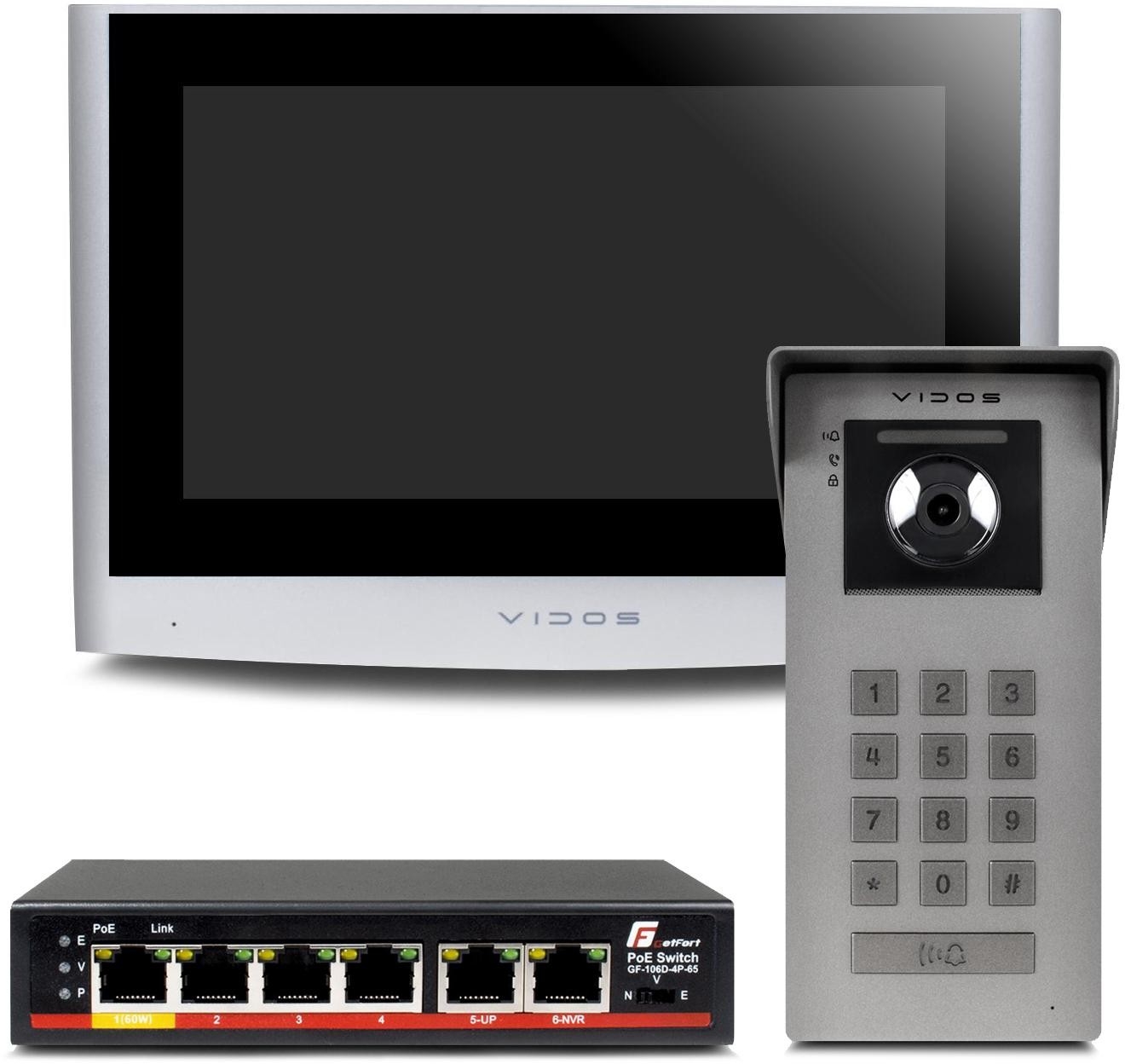 Image of Wideodomofon VIDOS IPX S100/M100