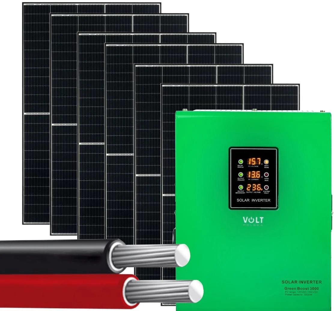 Image of Zestaw solarny do grzania wody użytkowej 6 paneli 2,4kW