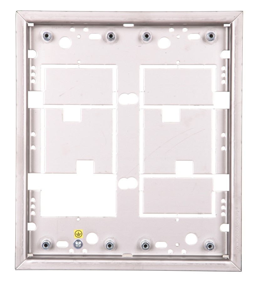 Image of ACO CDN-R-S2 Ramka podtynkowa mała podwójna CDN, stal