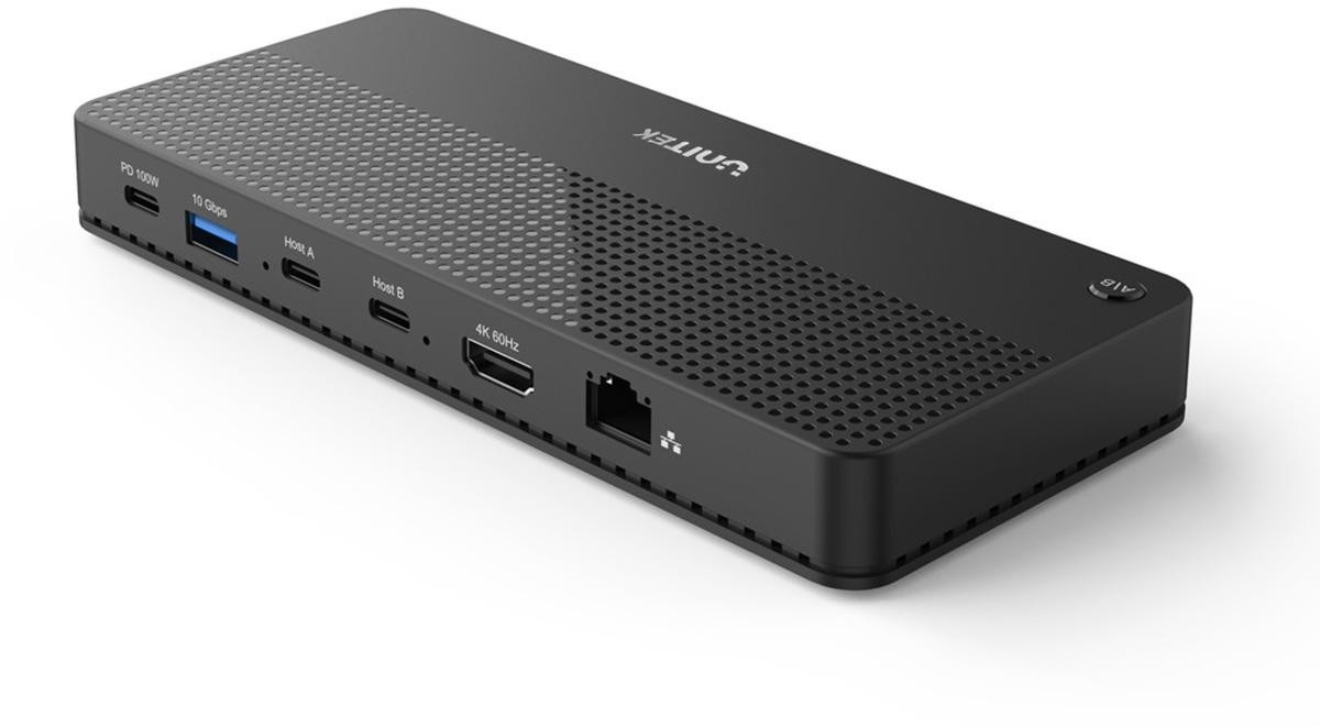 Image of Stacja dokująca Unitek D1079A 12w1, HDMI 8K, USB 4, 100W