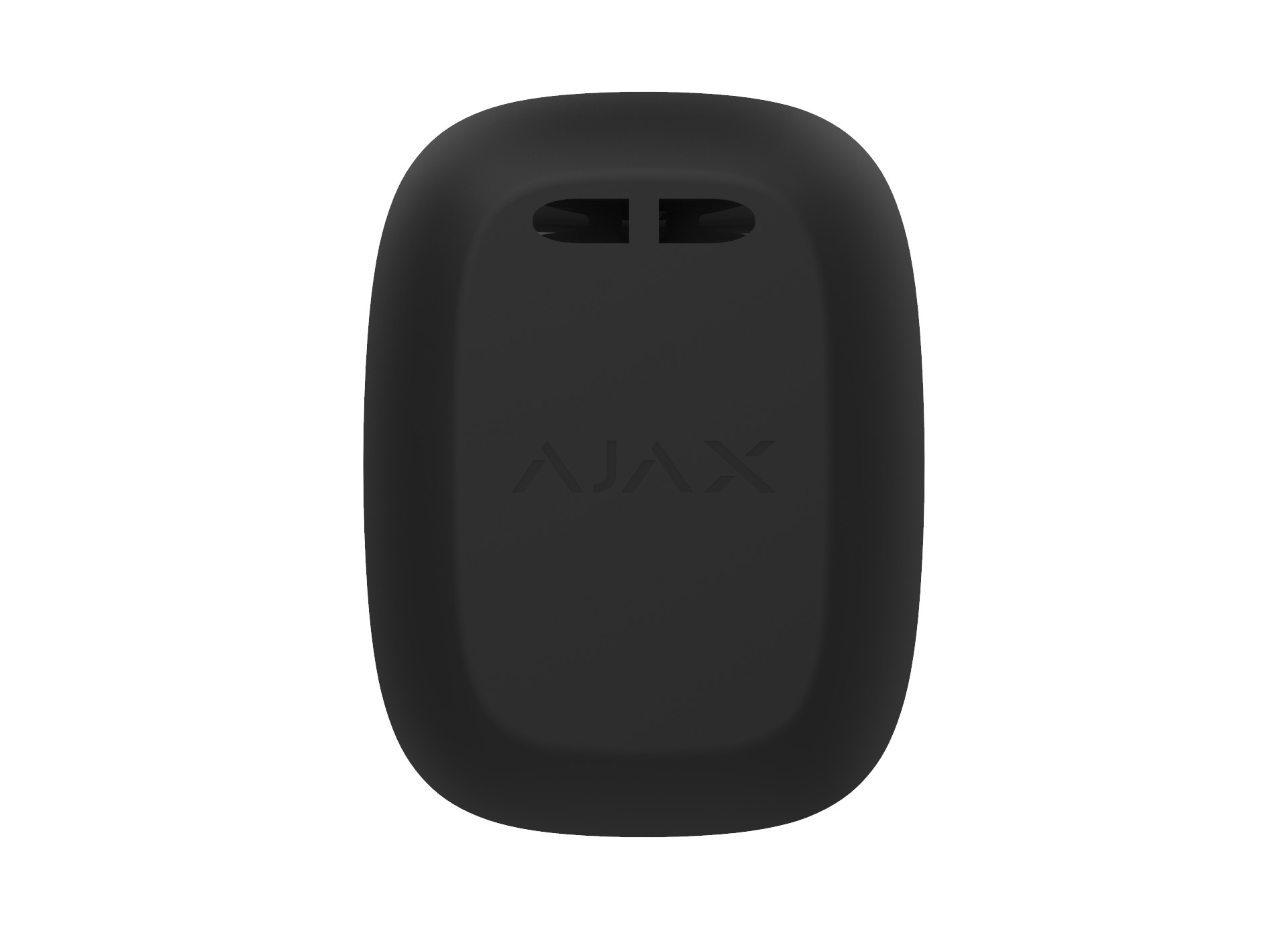 Image of AJAX Programowalny przycisk (podwójny) DoubleButton - black