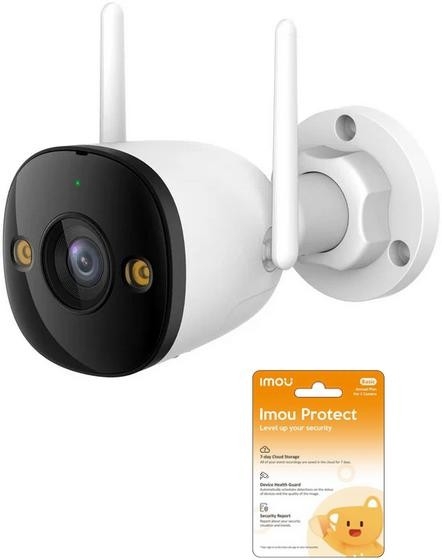 Image of KAMERA IP IMOU BULLET 2 4MP IPC-F42FEP z chmurą Imou Protect