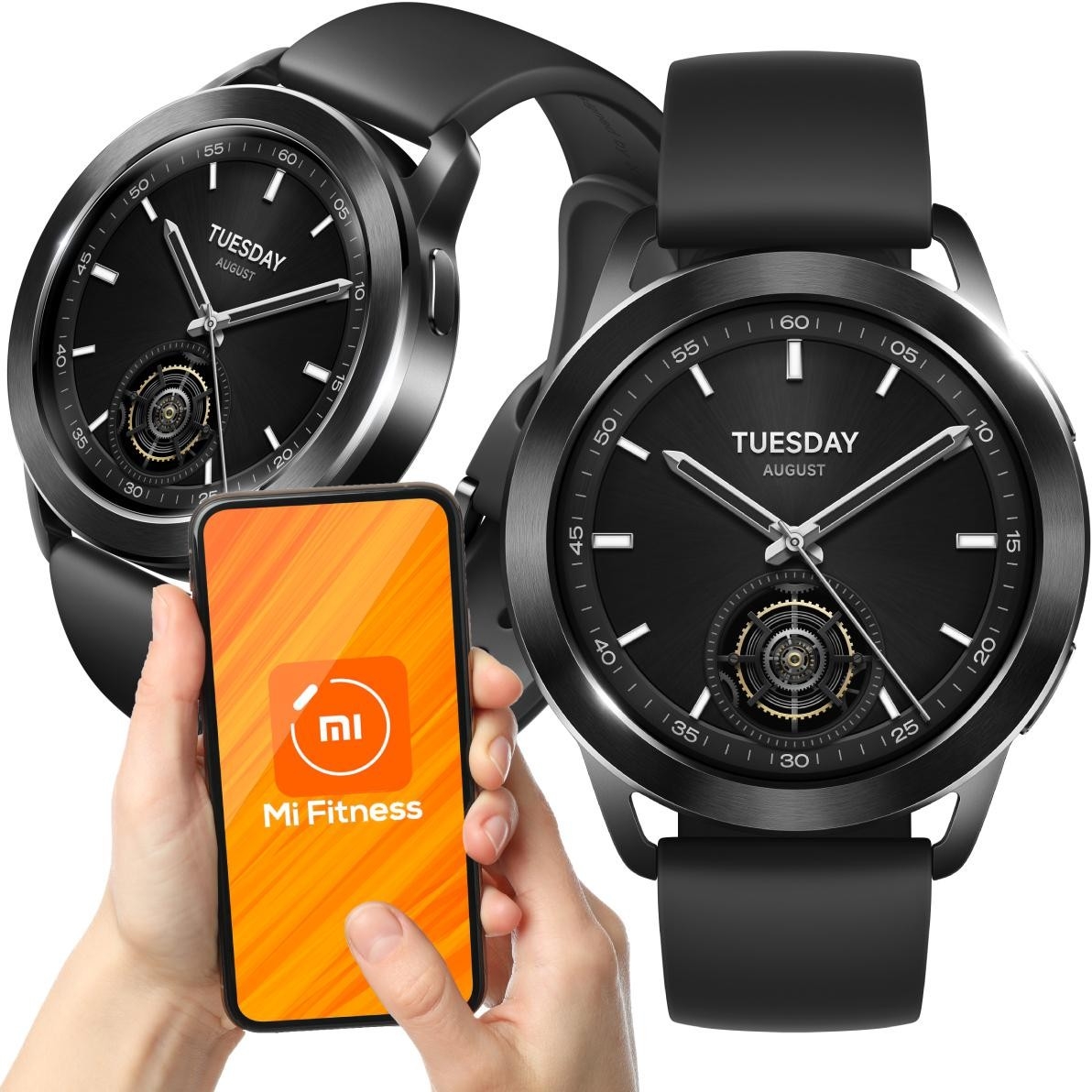 Image of OUTLET_1: Smartwatch Xiaomi Watch S3 czarny