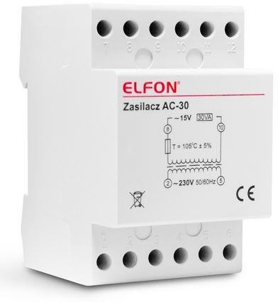 Image of ZASILACZ AC-30 15V 2A ELFON OPTIMA