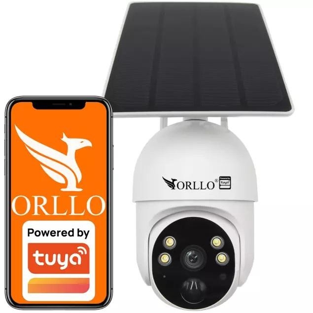 Image of Kamera IP bezprzewodowa 4G LTE obrotowa z panelem solarnym Orllo TZ1 PRO