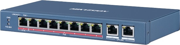 Image of SWITCH POE HIKVISION DS-3E0310HP-E 10-PORTOWY