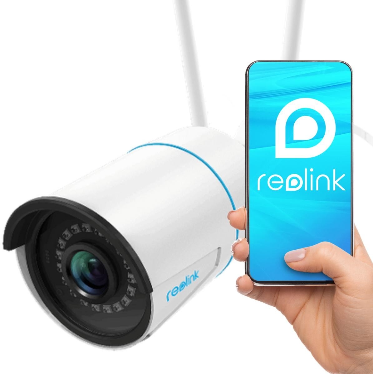 Image of OUTLET_2: Kamera IP WiFi Reolink RLC-510WA 5Mpix P2P IR 30m