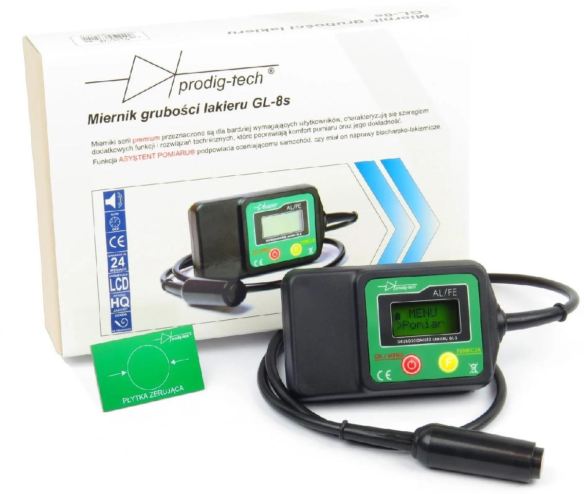 Image of OUTLET_3: Miernik grubości lakieru Prodig-Tech GL-8S FE & AL