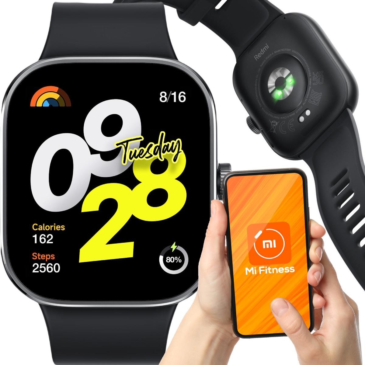 Image of Smartwatch Xiaomi Redmi Watch 4 Obsidian Black