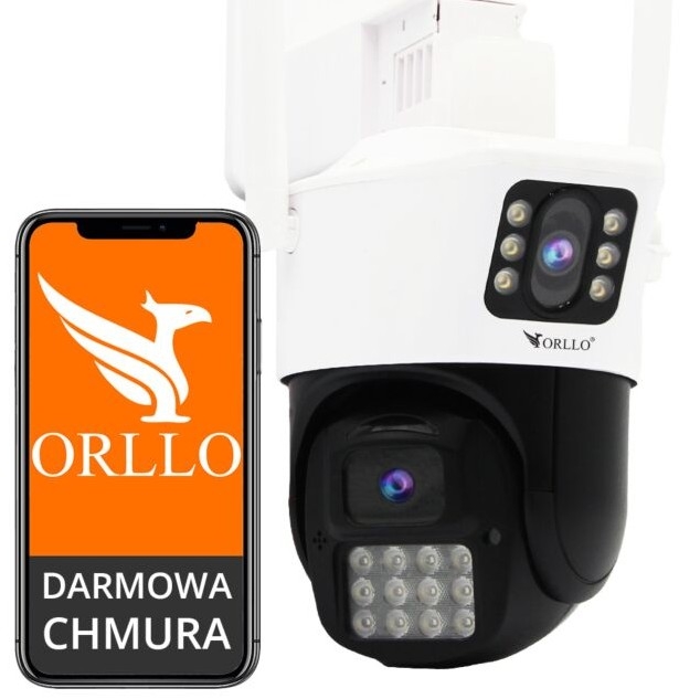 Image of Kamera IP Orllo Z19 dual obrotowa zewnętrzna Wi-Fi 2Mpx