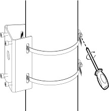 Image of Uchwyt PELCO IBP3-PLMT