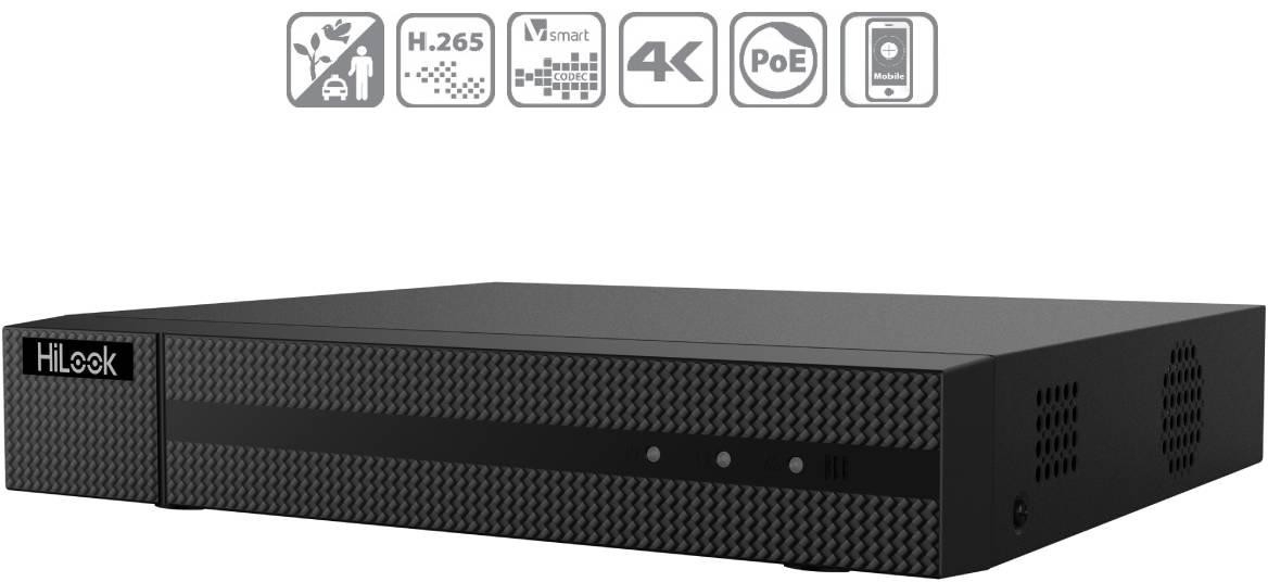 Image of Rejestrator IP Hilook by Hikvision 8 kanałowy 5MP NVR-8CH-5MP/8P 2TB (D)