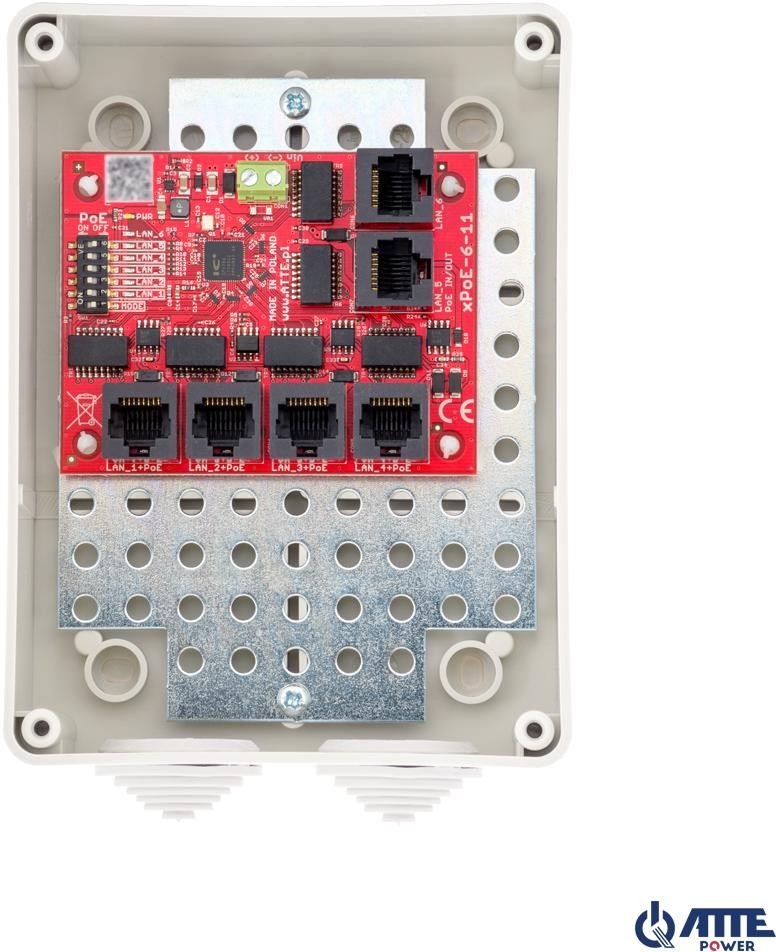 Image of SWITCH 6-PORTOWY POE ATTE xPoE-6-11-S3