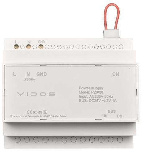 Image of Zasilacz VIDOS DUO P26/26