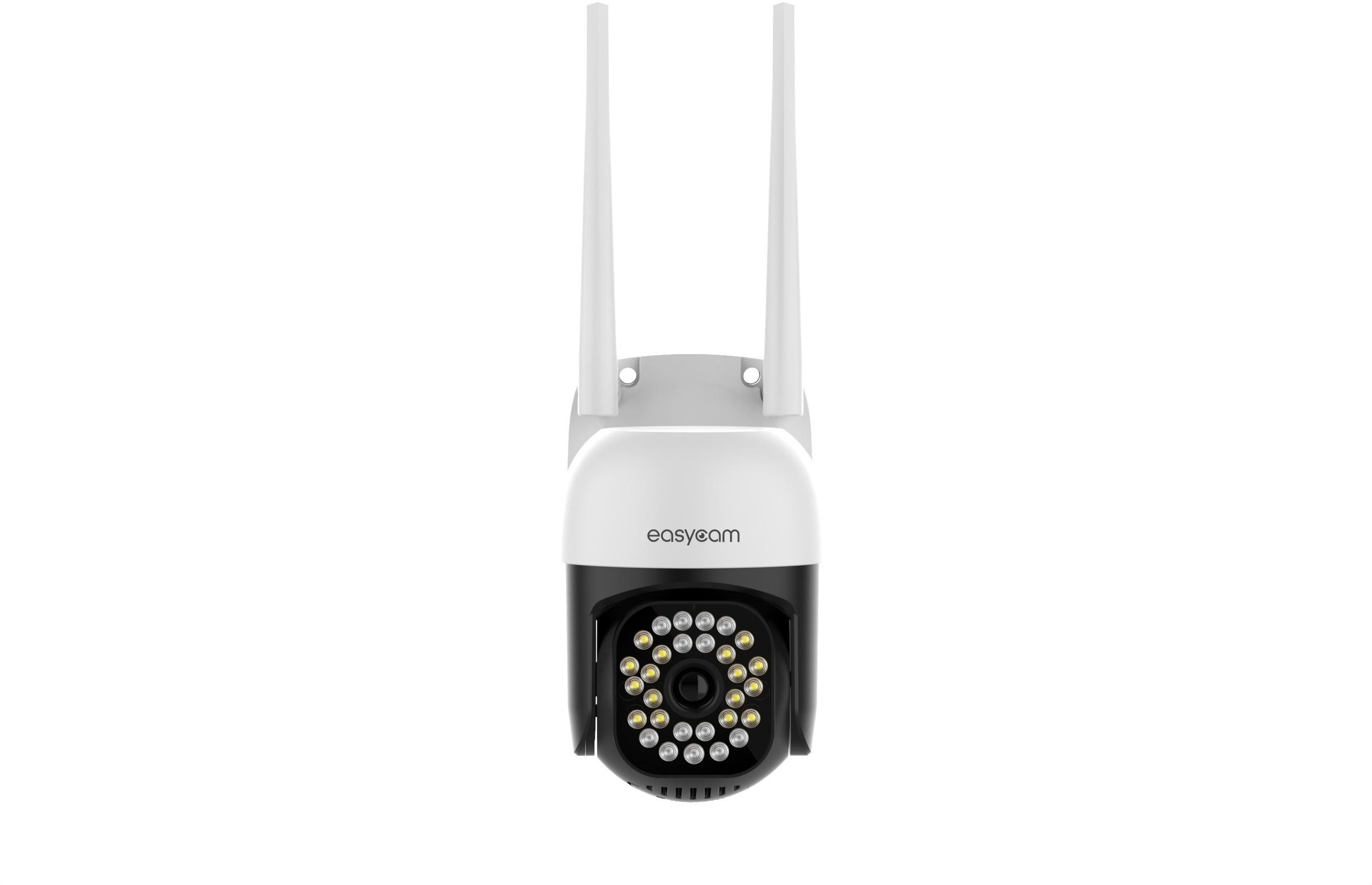 Image of Kamera IP EasyCam obrotowa zewnętrzna WiFi LED 25m Tuya 3MP 4 x zoom EC-3PT12L16IR-AI