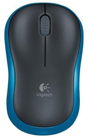 Image of Mysz bezprzewodowa Logitech M185 Wireless Mouse niebieska