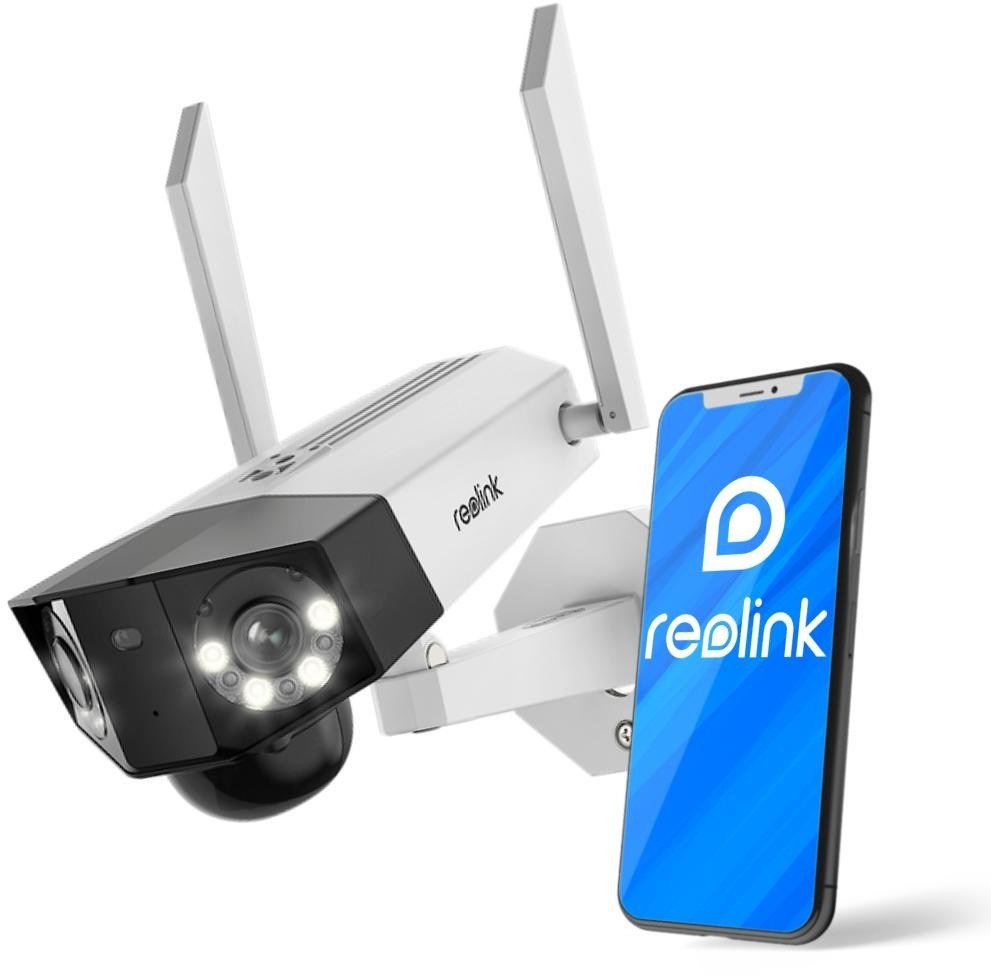 Image of Kamera IP Reolink DUO 2 akumulatorowa bateryjna Wi-Fi 6MP LED 30m