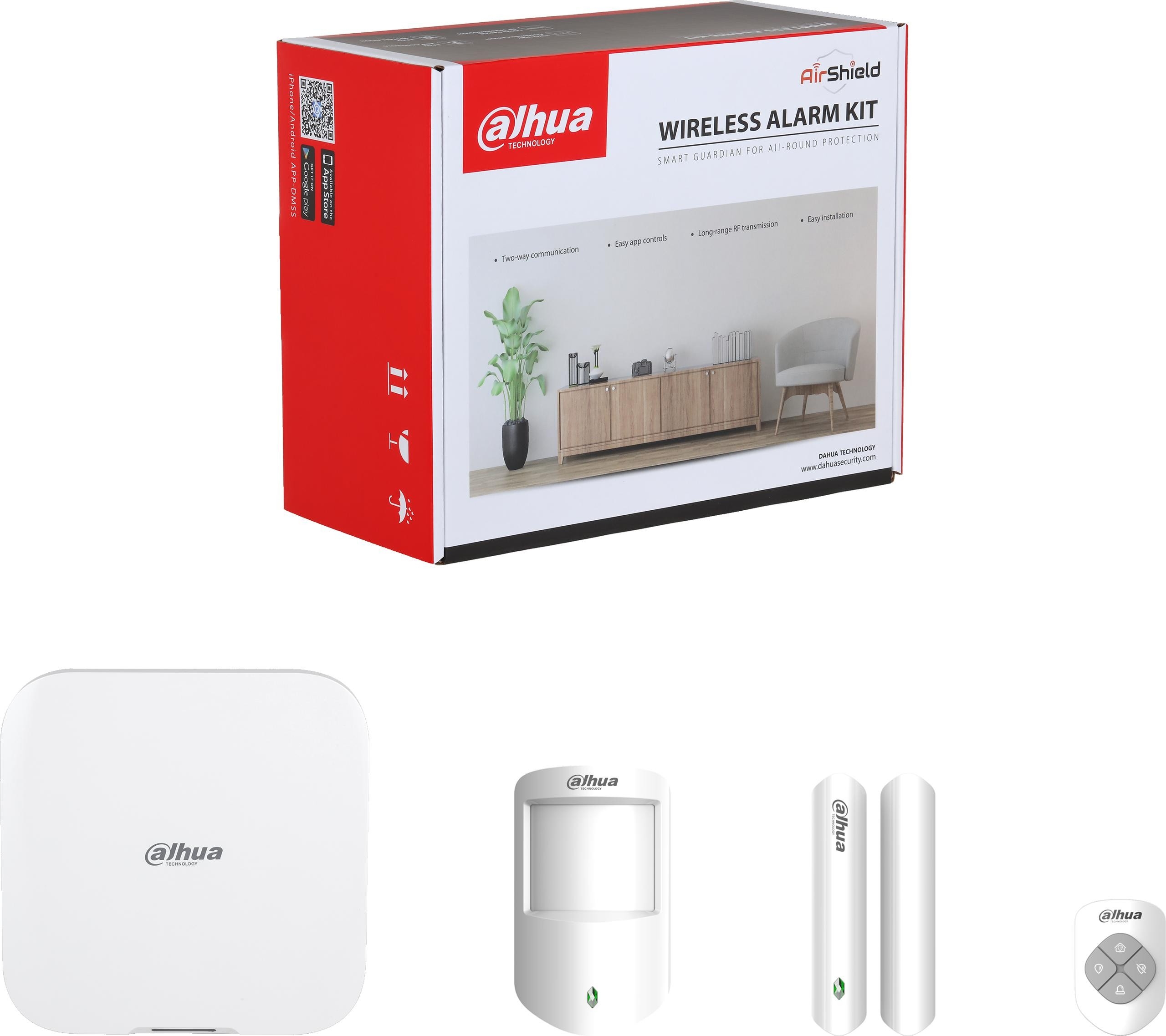 Image of Zestaw Dahua ART-ARC3800H-03-W2(868) + Gratis