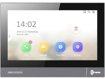 Image of Monitor wideodomofonu Hikvision DS-KH8381-WTE1