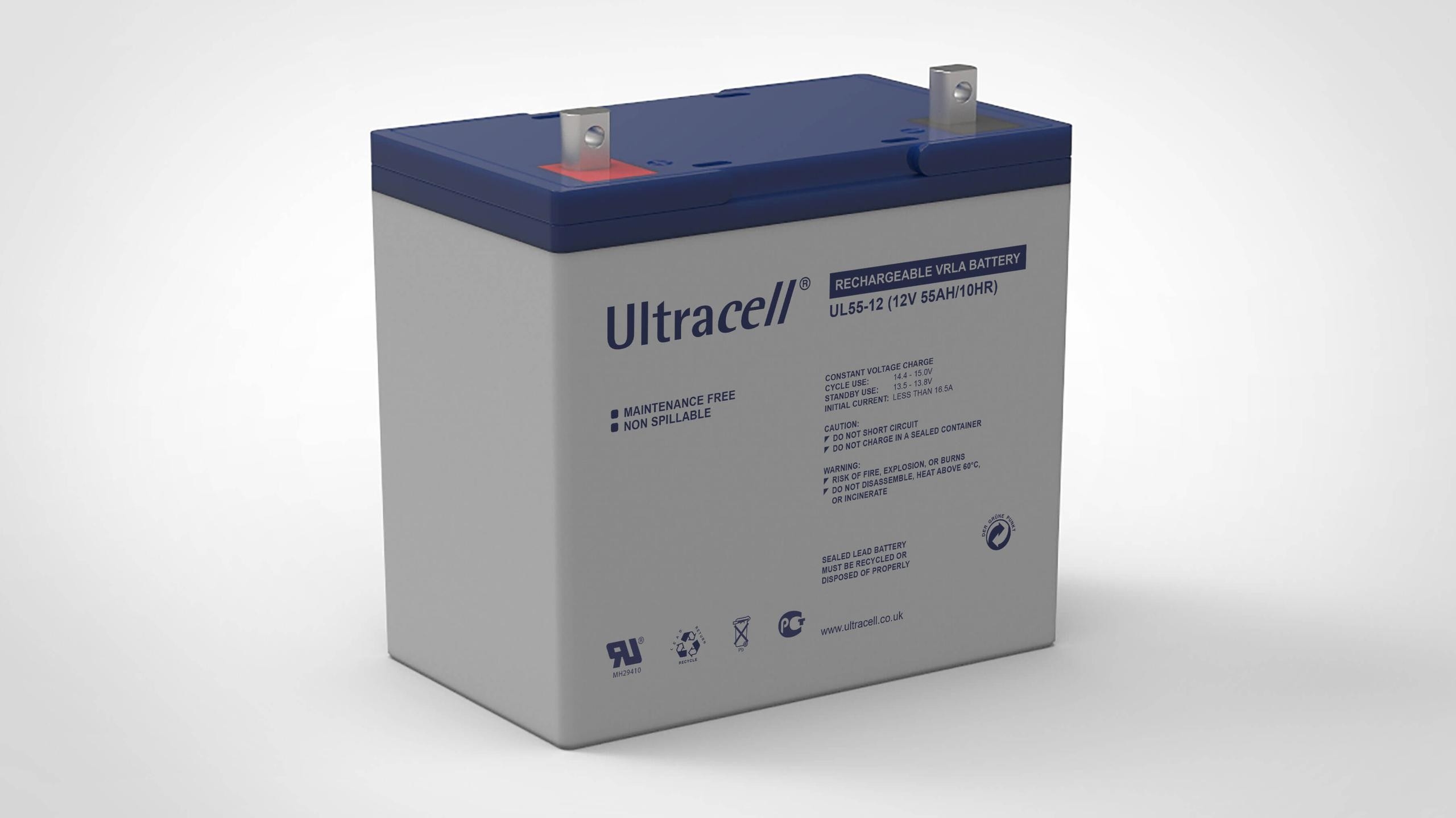 Image of Akumulator AGM ULTRACELL UL 12V 55Ah