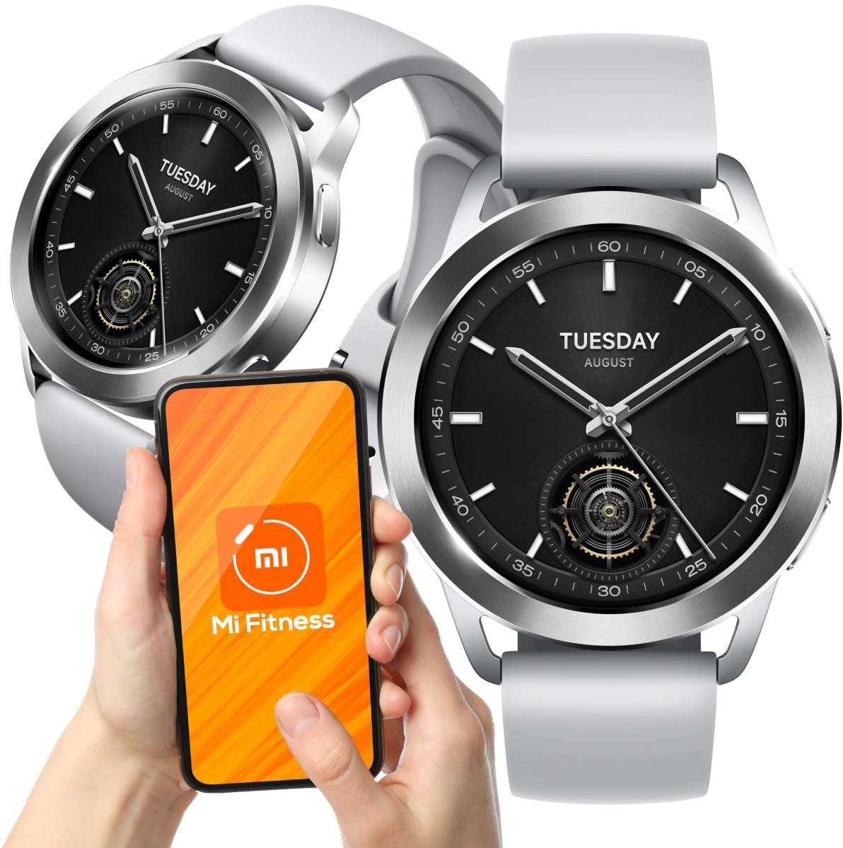 Image of OUTLET_1: Smartwatch Xiaomi Watch S3 srebrny