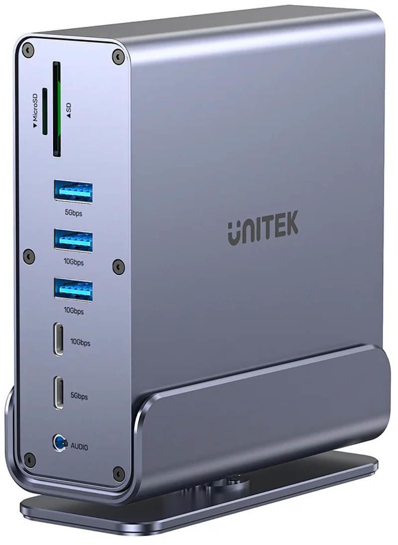 Image of Unitek Uniwersalna stacja dokująca DisplayLink 4K x3