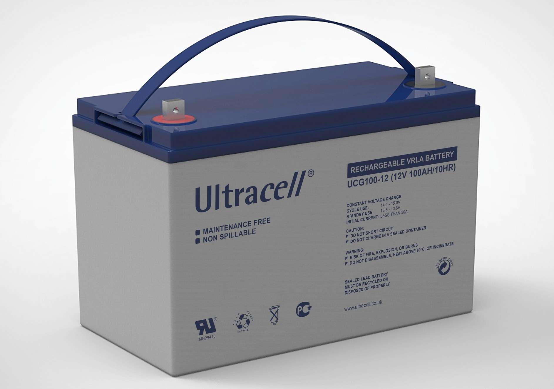 Image of Akumulator AGM ULTRACELL UCG 12V 100Ah