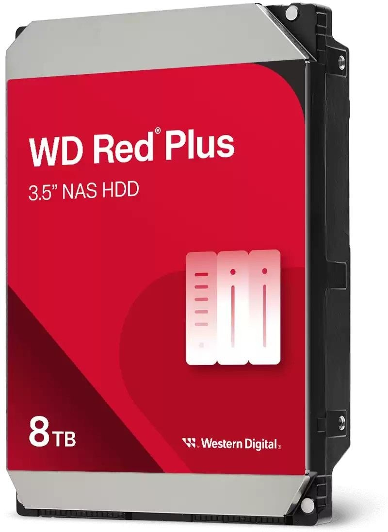 Image of DYSK WD RED Plus 8TB WD80EFPX