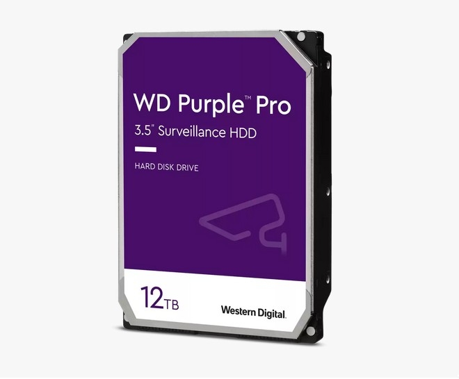 Image of DYSK WD PURPLE 12TB PRO WD121PURP