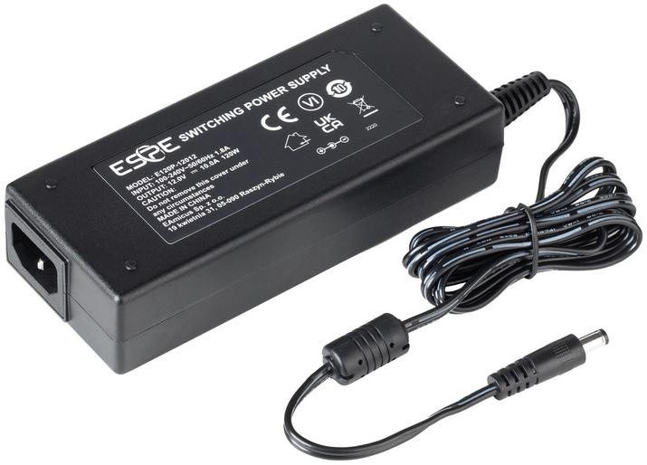 Image of ZASILACZ ESPE 12V 10A 120W DESKTOP 5 LAT GW. + KABEL