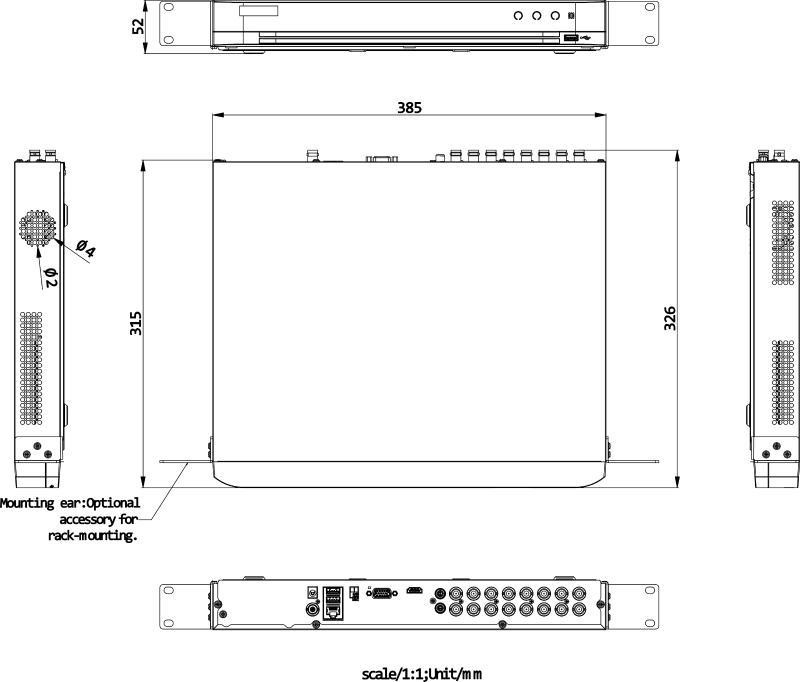 Image of REJESTRATOR 4W1 HIKVISION iDS-7232HQHI-M2/XT(STD)