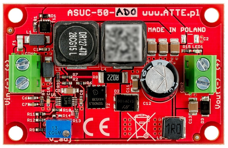 Image of PRZETWORNICA DC/DC ATTE ASUC-50-AD0-OF