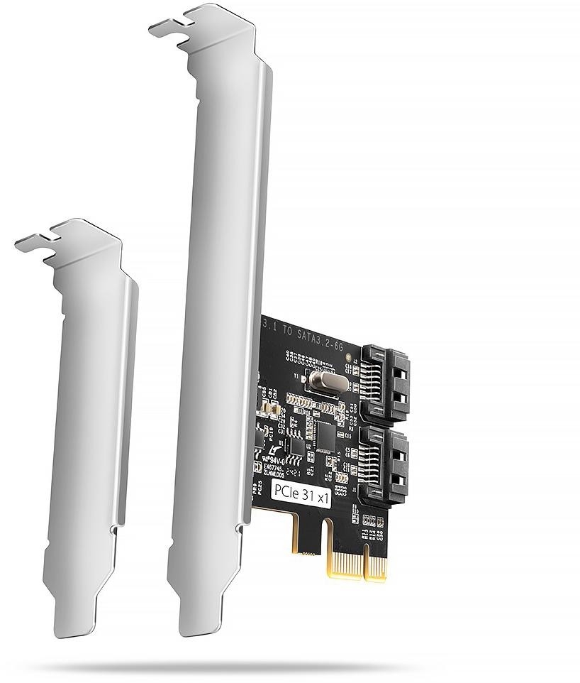 Image of Kontroler Axagon PCES-SJ2 PCIe 2x wewnętrzny port SATA