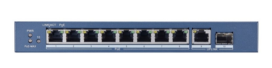 Image of Switch PoE HikVision DS-3E0510P-E